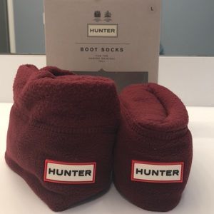 Cranberry Hunter Tall Boot Socks Size L NWOT